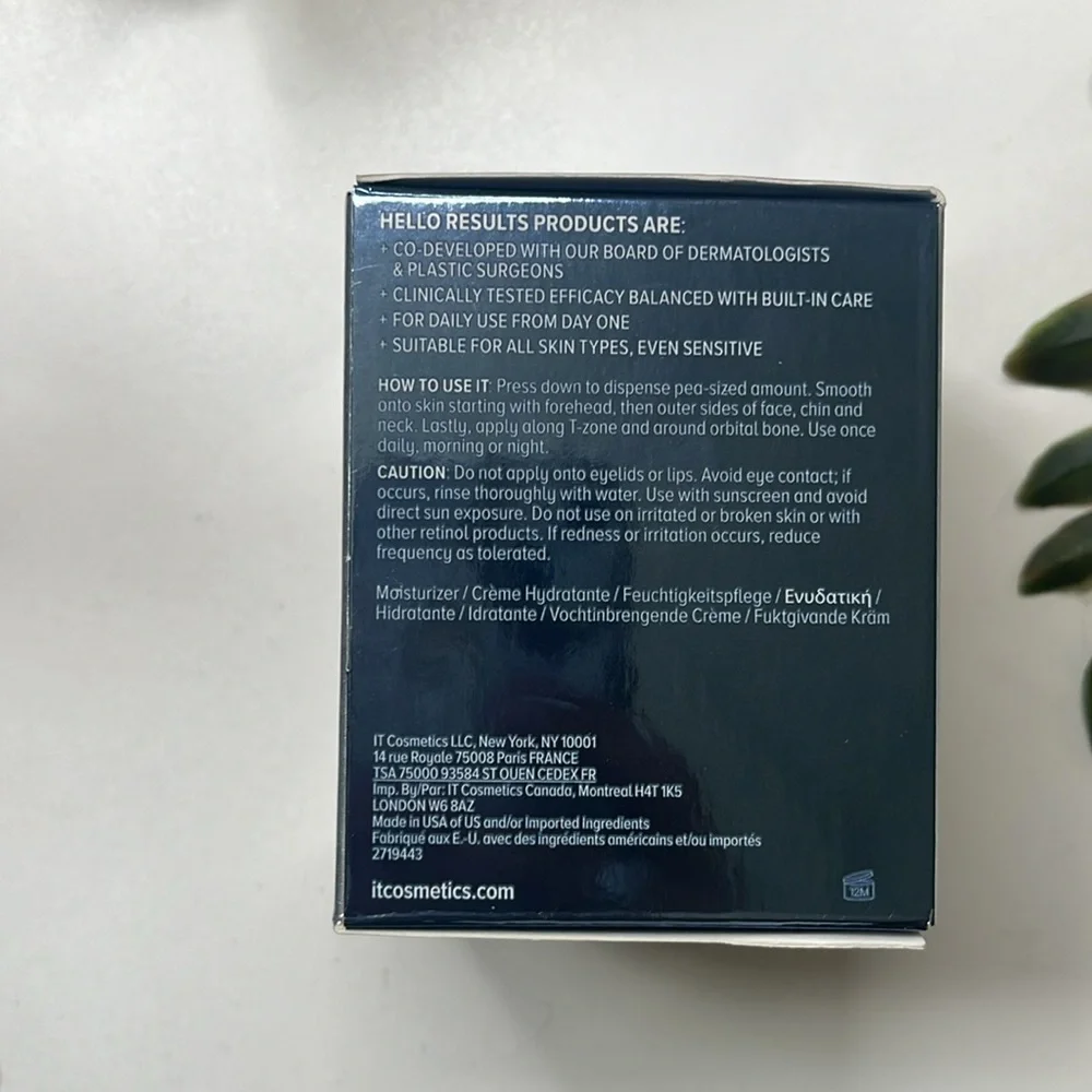 it cosmetics new box