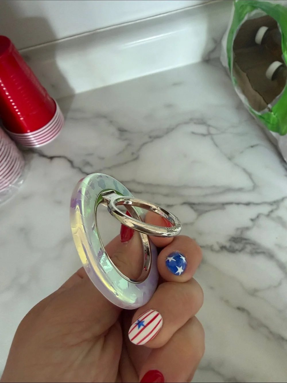 Velvet Caviar holographic phone