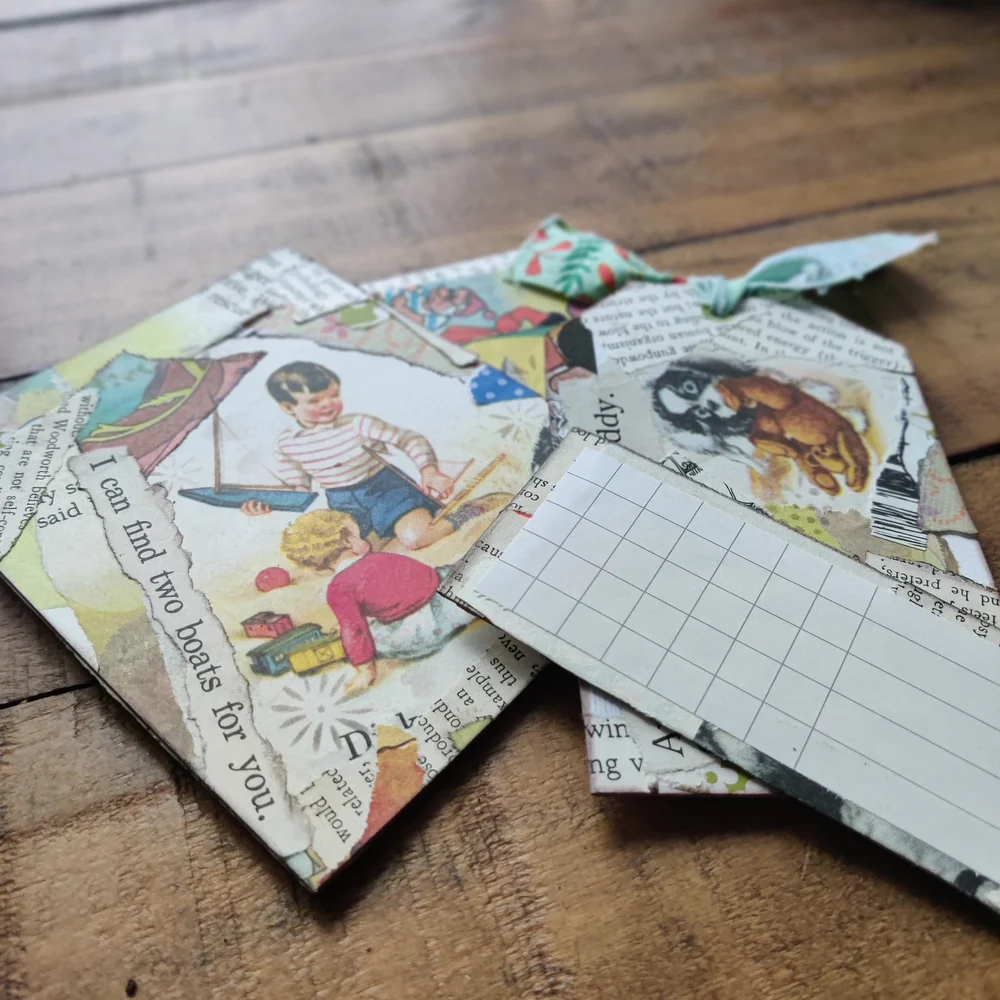Handmade junk journal