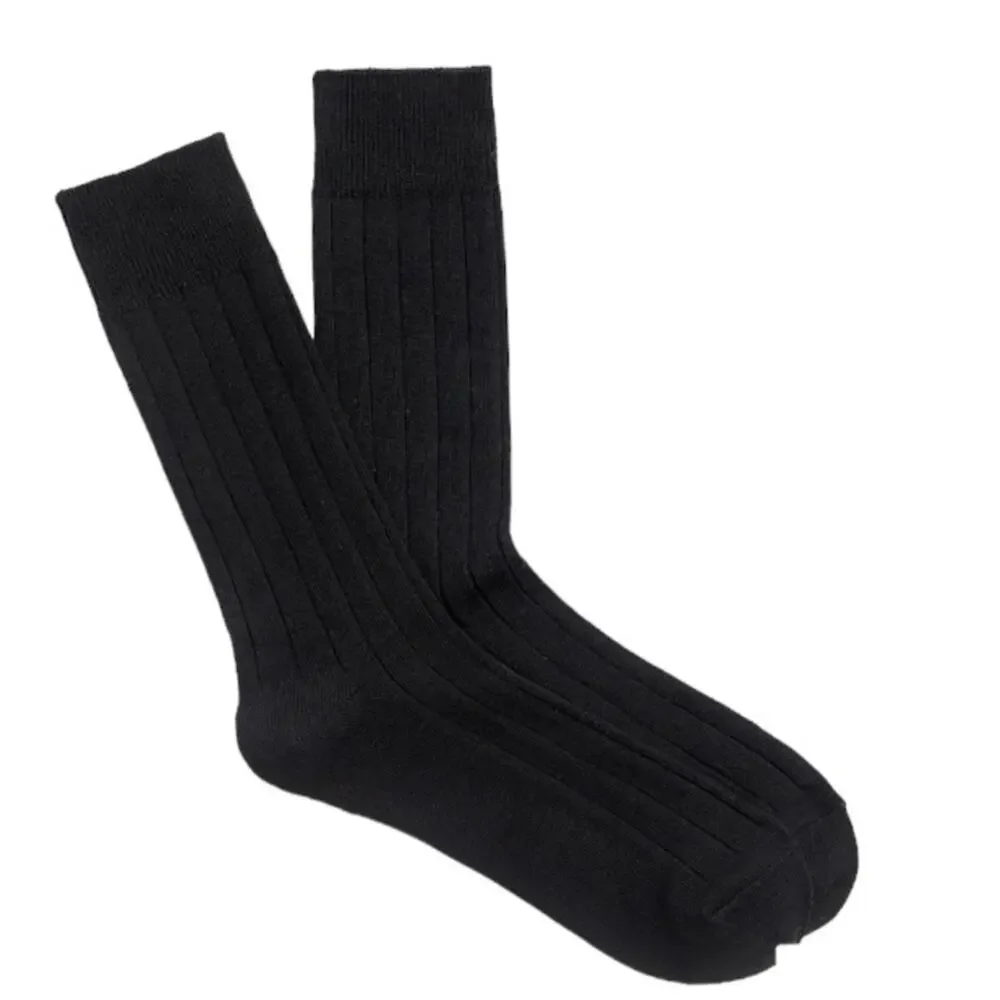 J.Crew Black Classic dress socks