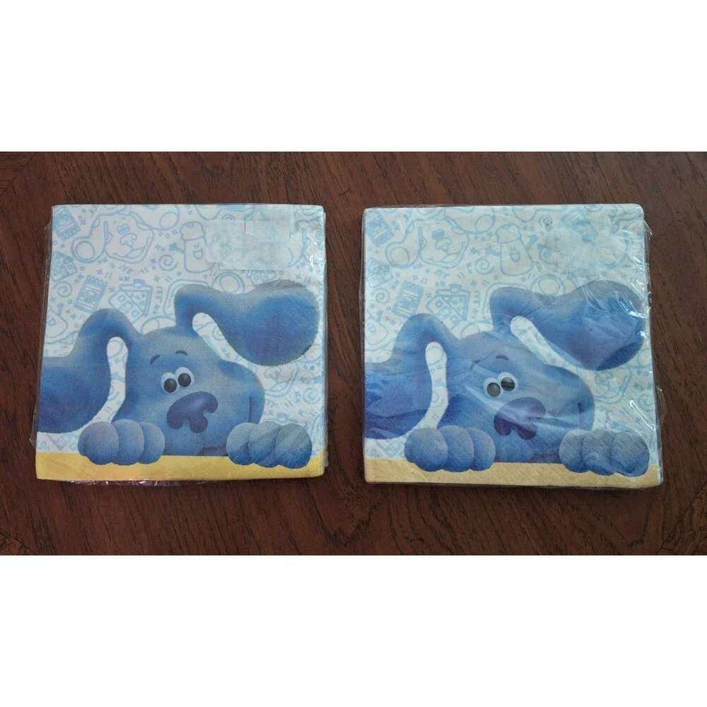 BLUES CLUES & YOU Paper Napkins Larger 6.5