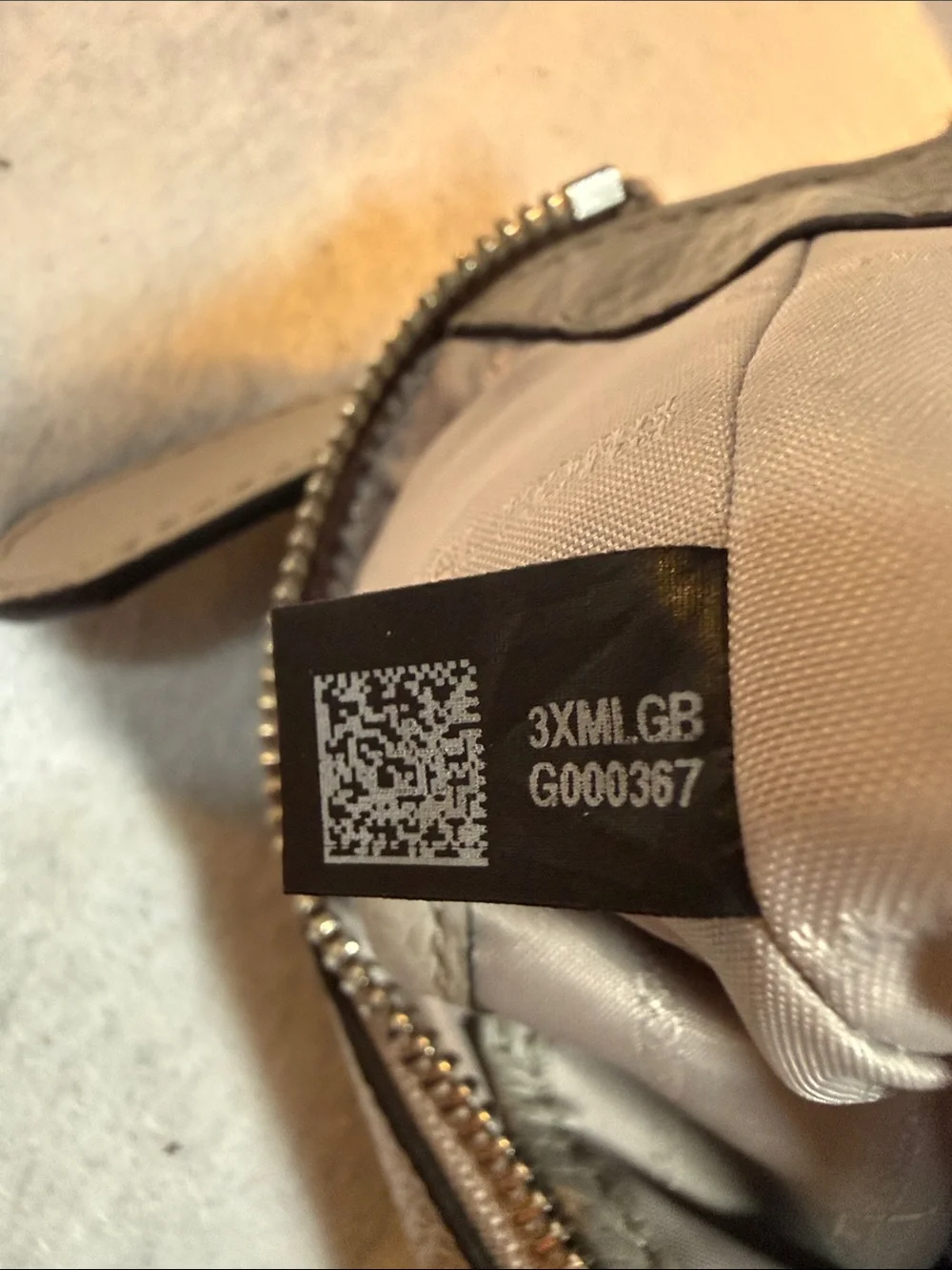 Michael Kors pebbled leather