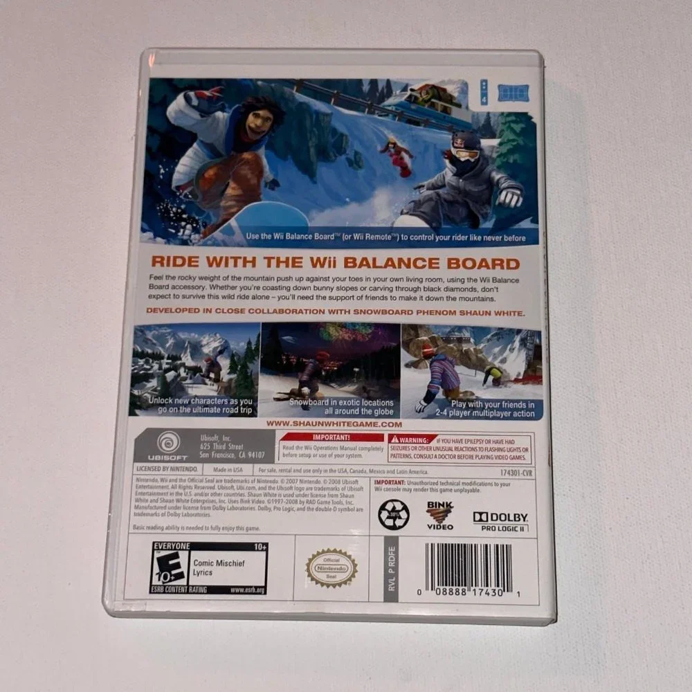Nintendo wii shaun