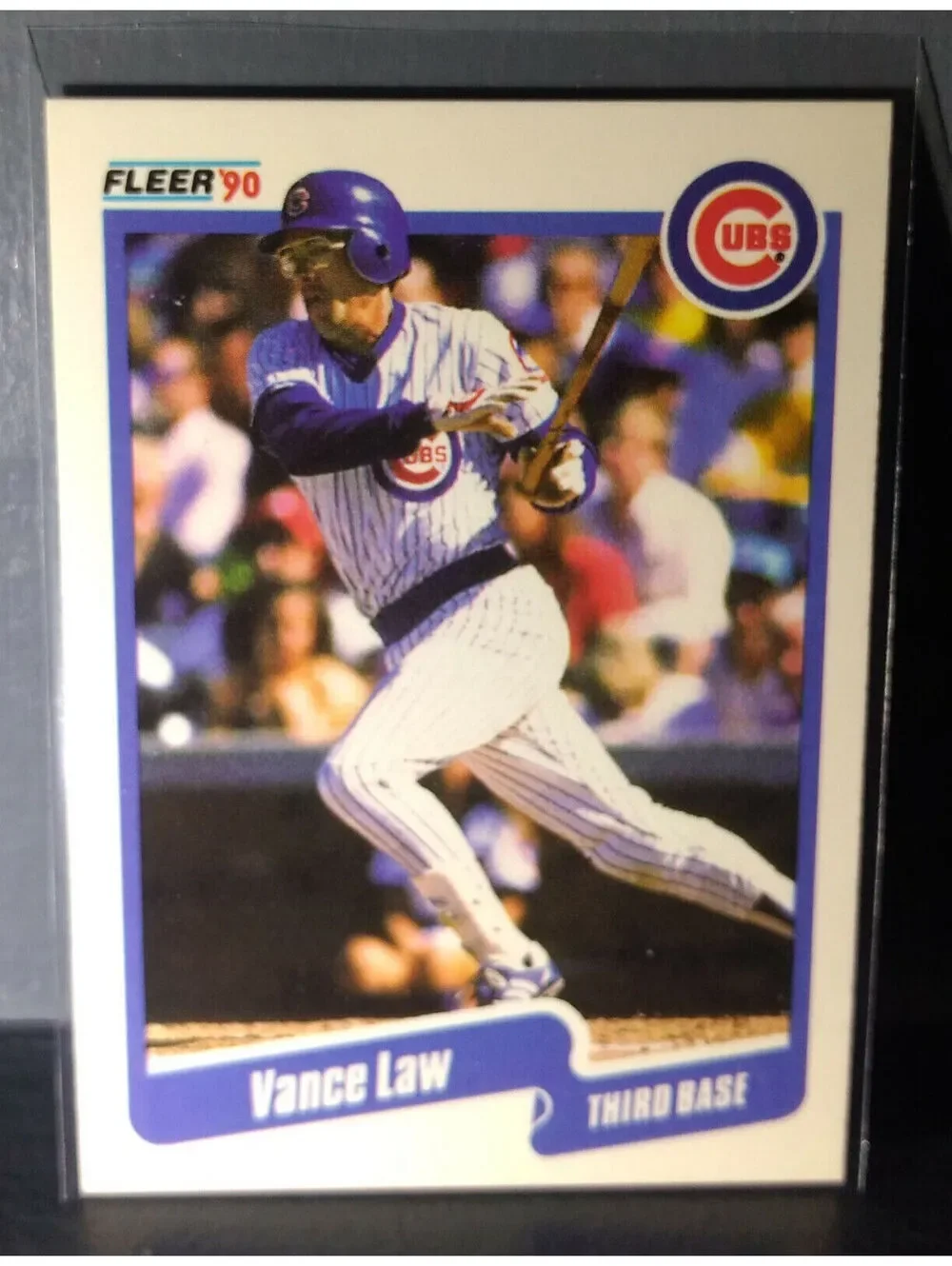 1990 Vance Law Fleer Baseball Card #36