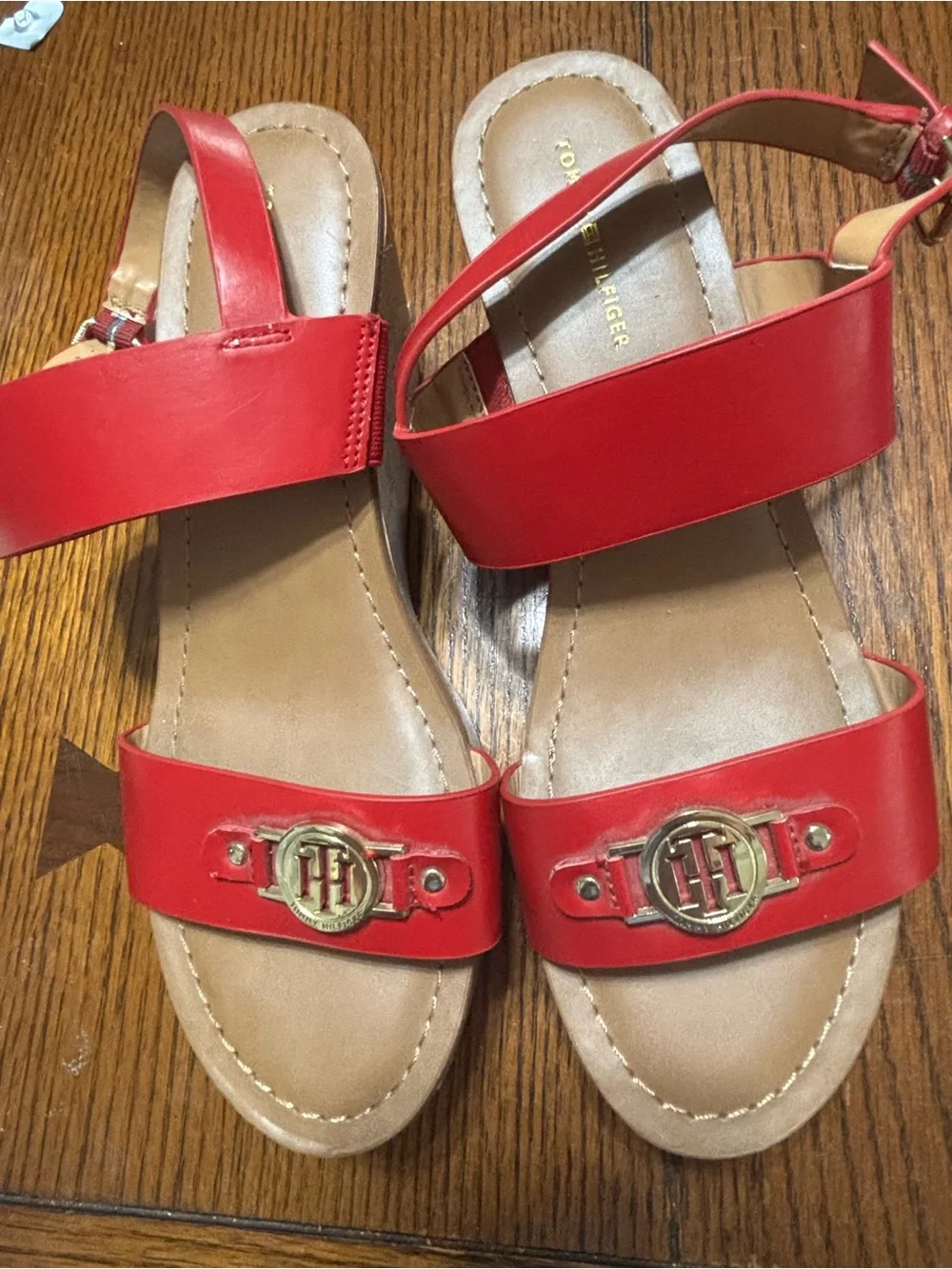 Tommy Hilfiger strappy red