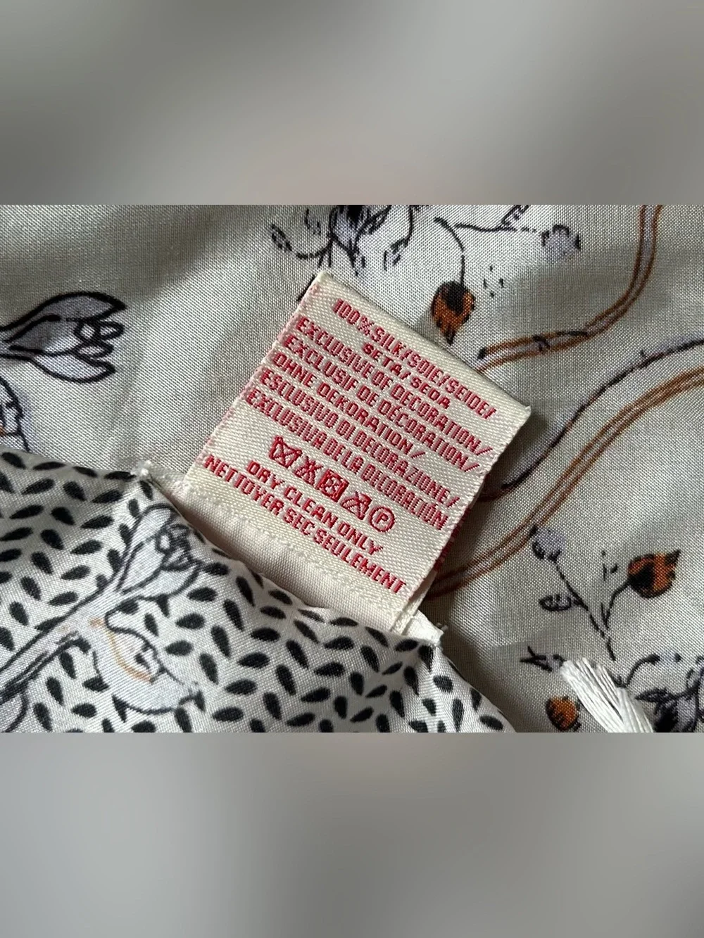 Anthropologie Vismaya Silk Scarf New