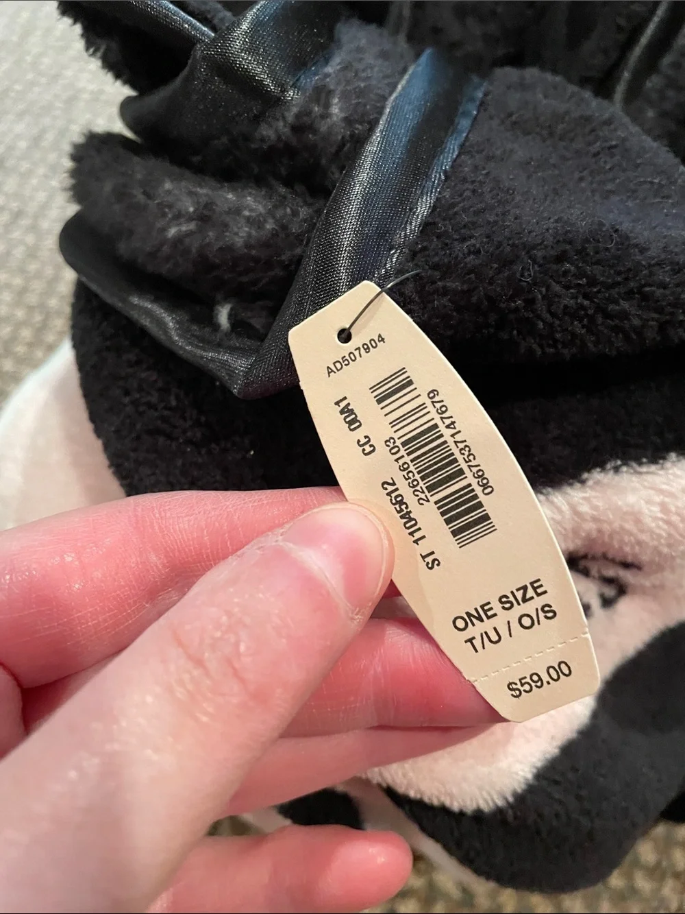 Victorias Secret plush striped