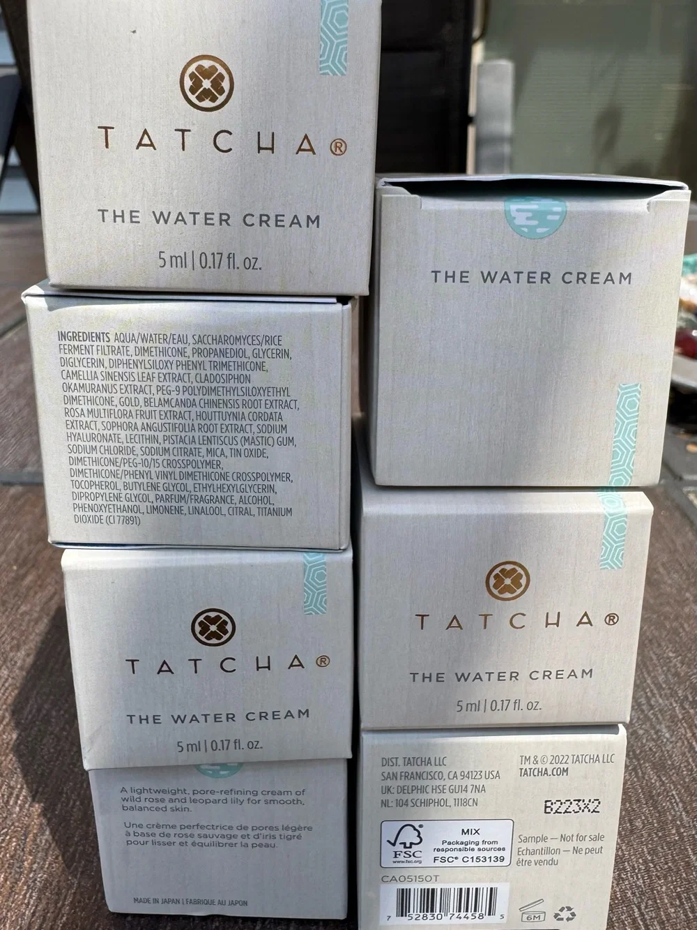 TATCH The Water Cream Bundle of 3