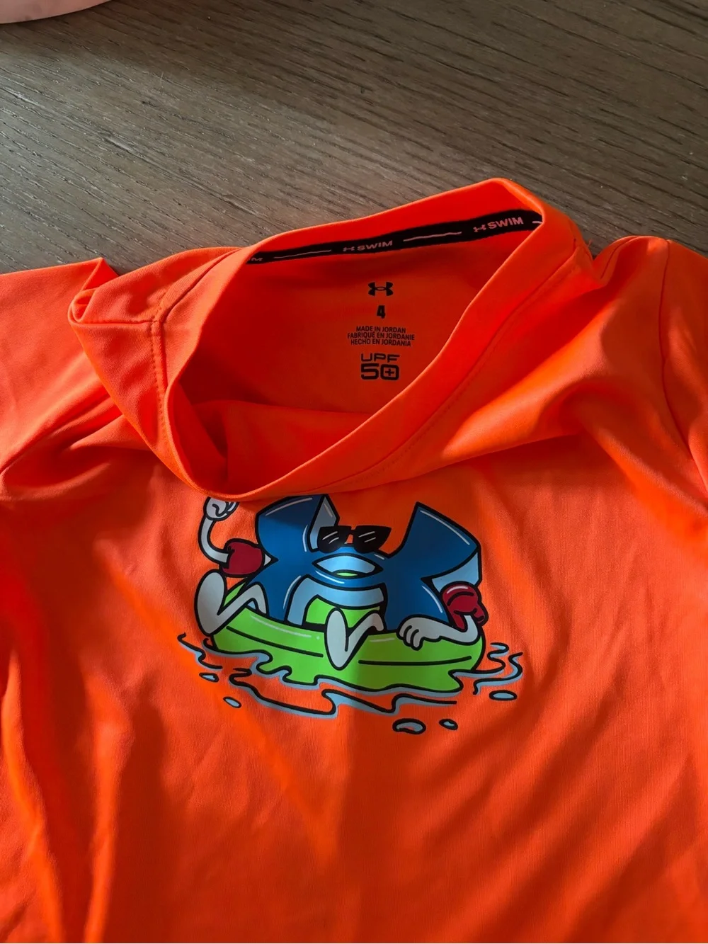 Under Armour vibrant orange