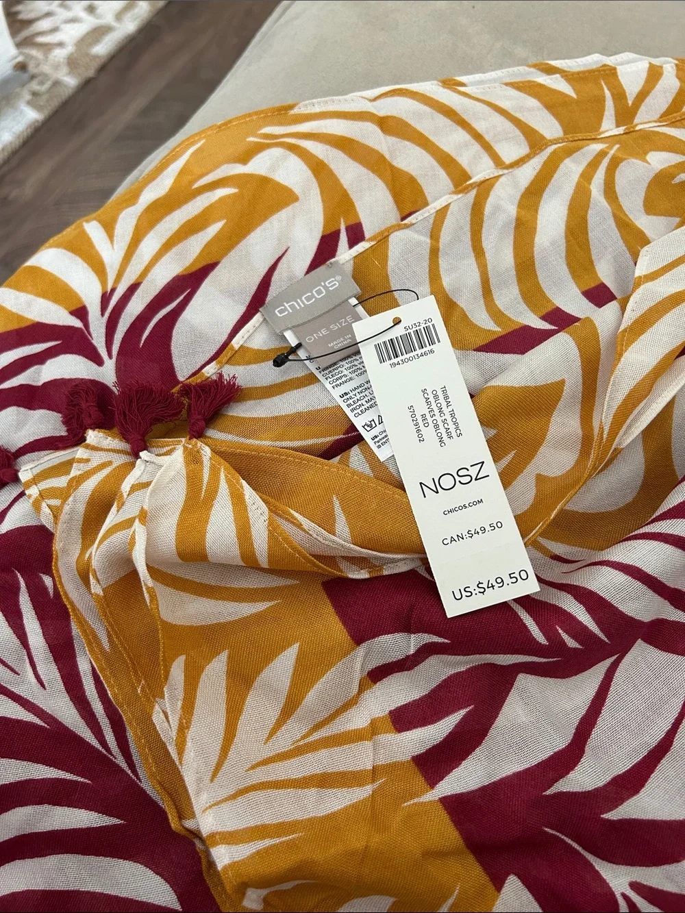 Chicos lightweight leaf