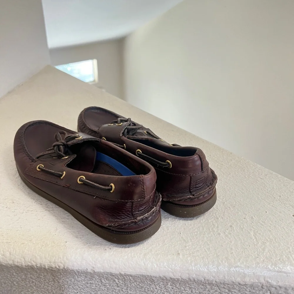 Sperry Top-Sider Men's Authentic Original‎ Boat Driving Shoe Amaretto Size 10.5