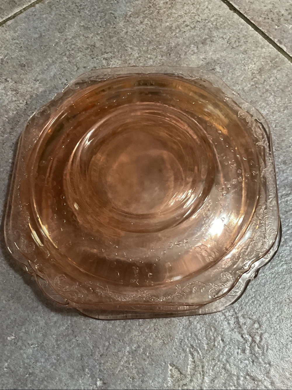 Hocking glass company set three