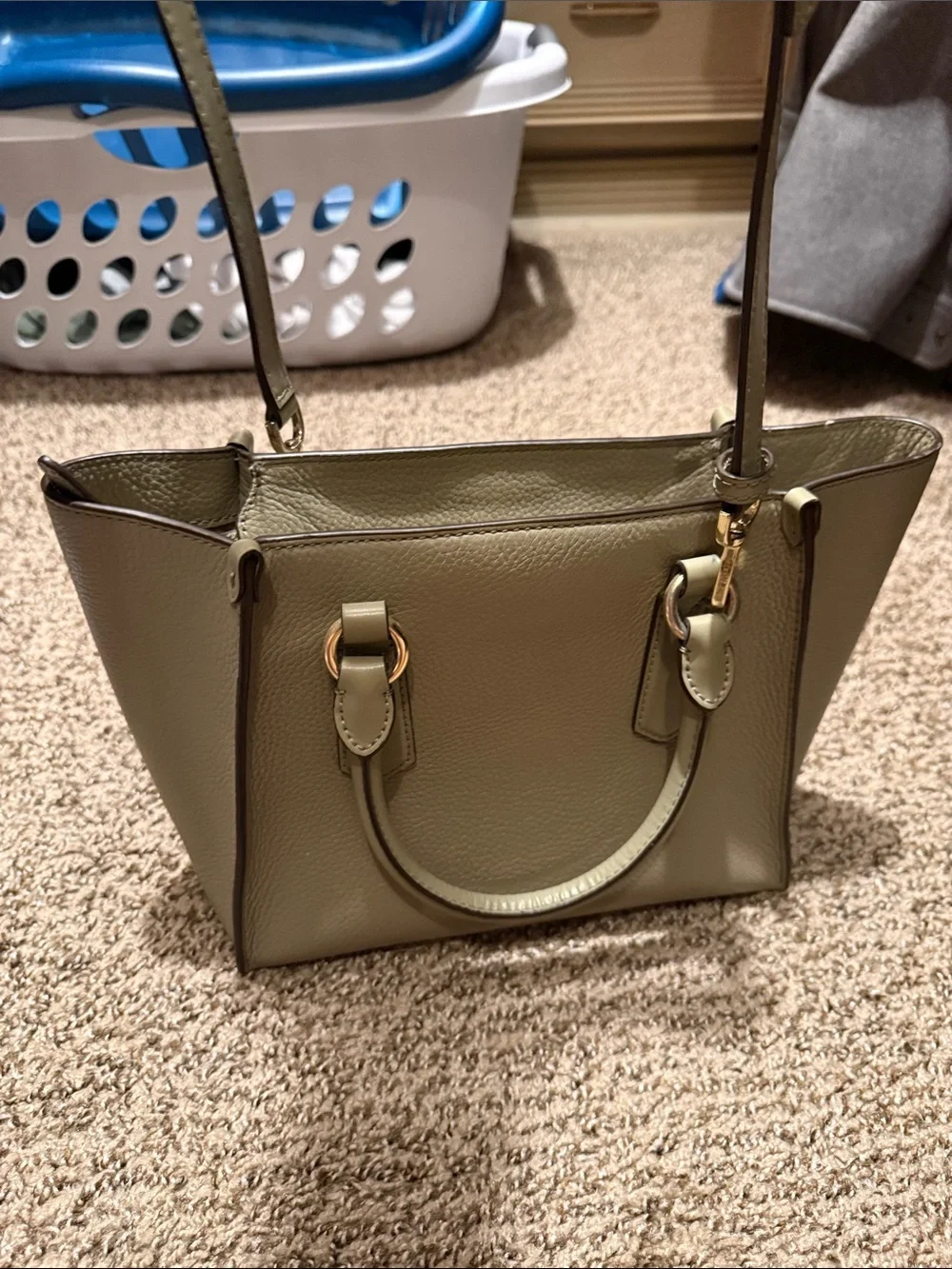 Michael Kors structured satchel