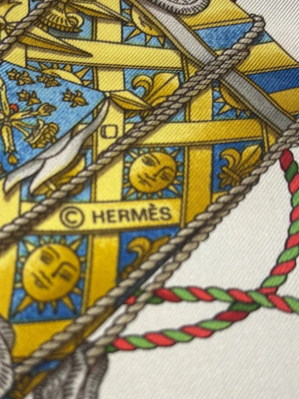 Authentic HERMES Carre 90 Scarf 