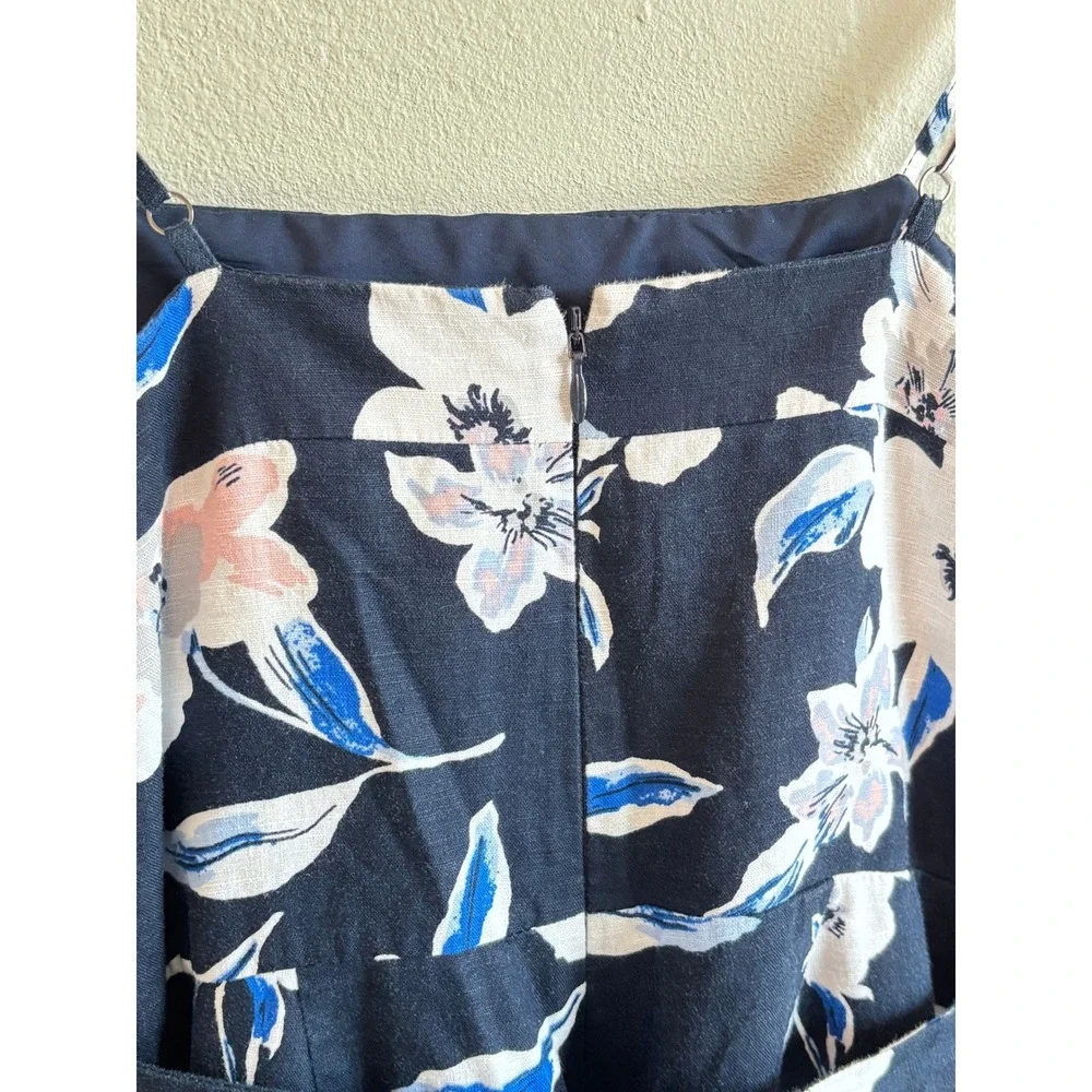 Banana Republic floral jumpsuit