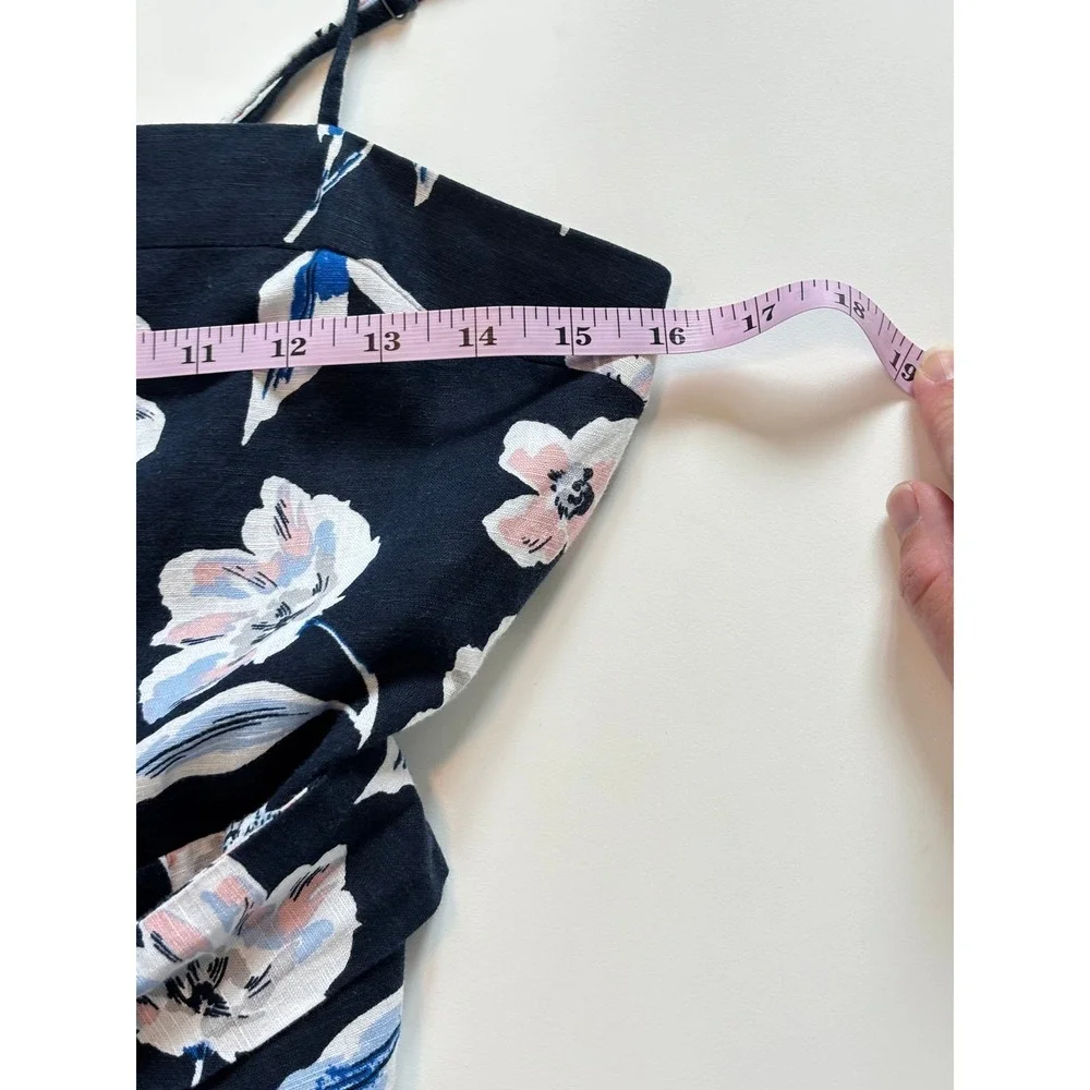 Banana Republic floral jumpsuit