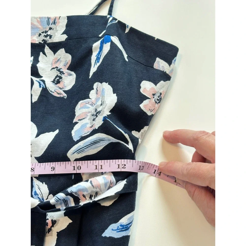 Banana Republic floral jumpsuit