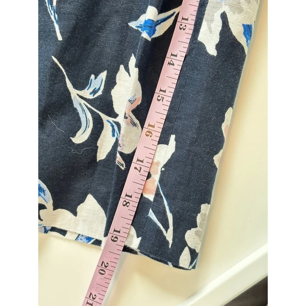Banana Republic floral jumpsuit