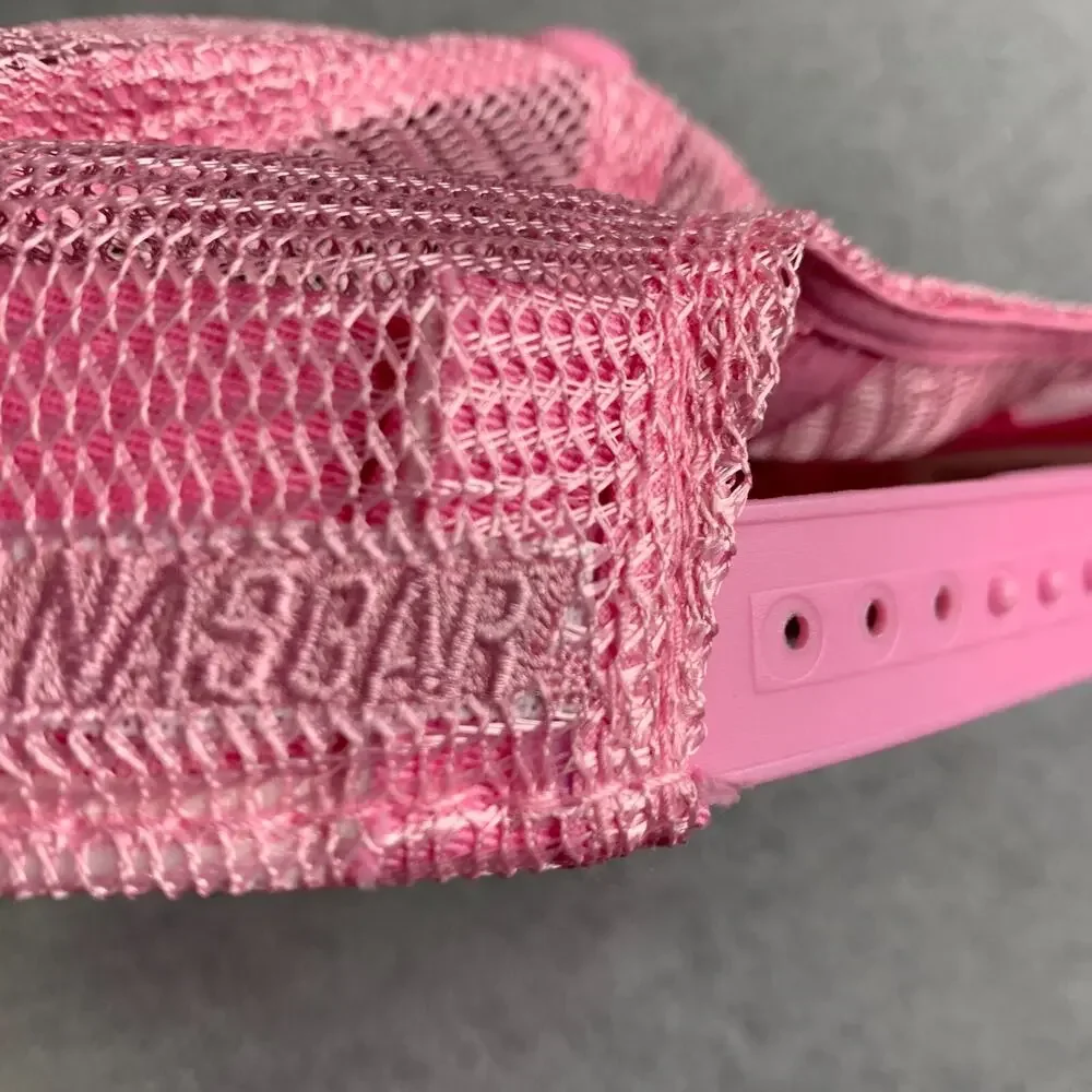 Nascar Tony Stewart Hat Cap Adjustable Back Pink Winners Circle Womens New
