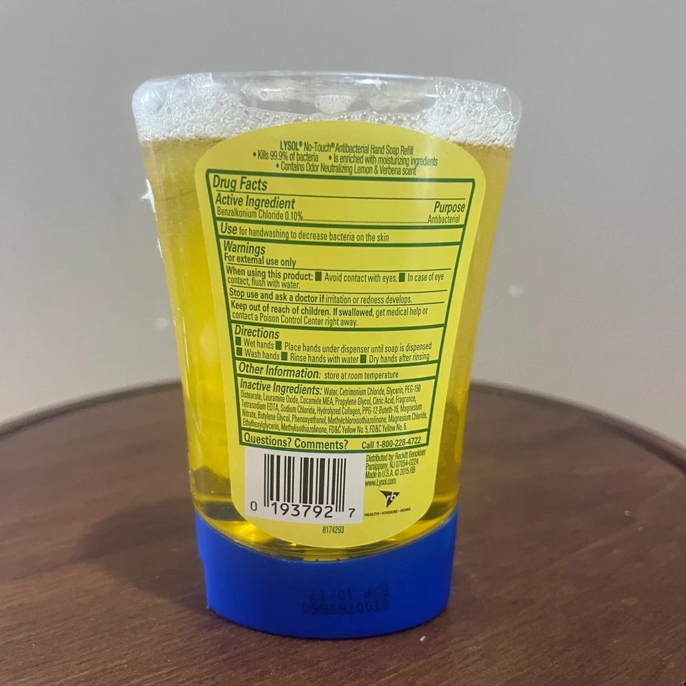 Lysol no touch