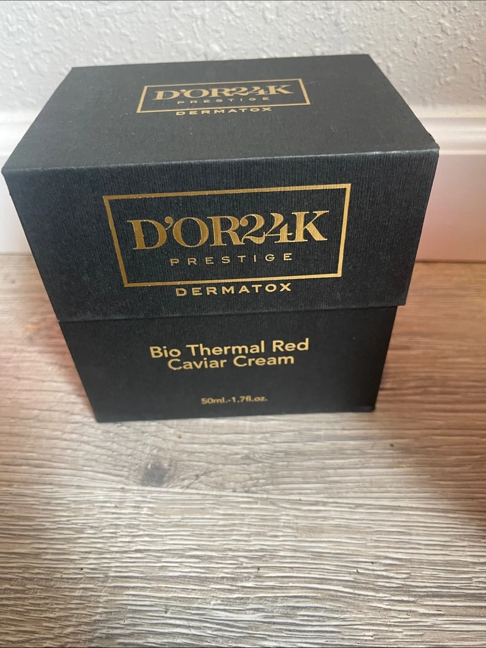 D'OR24K Prestige Bio Thermal Red Caviar Set - Black & Gold Boxes