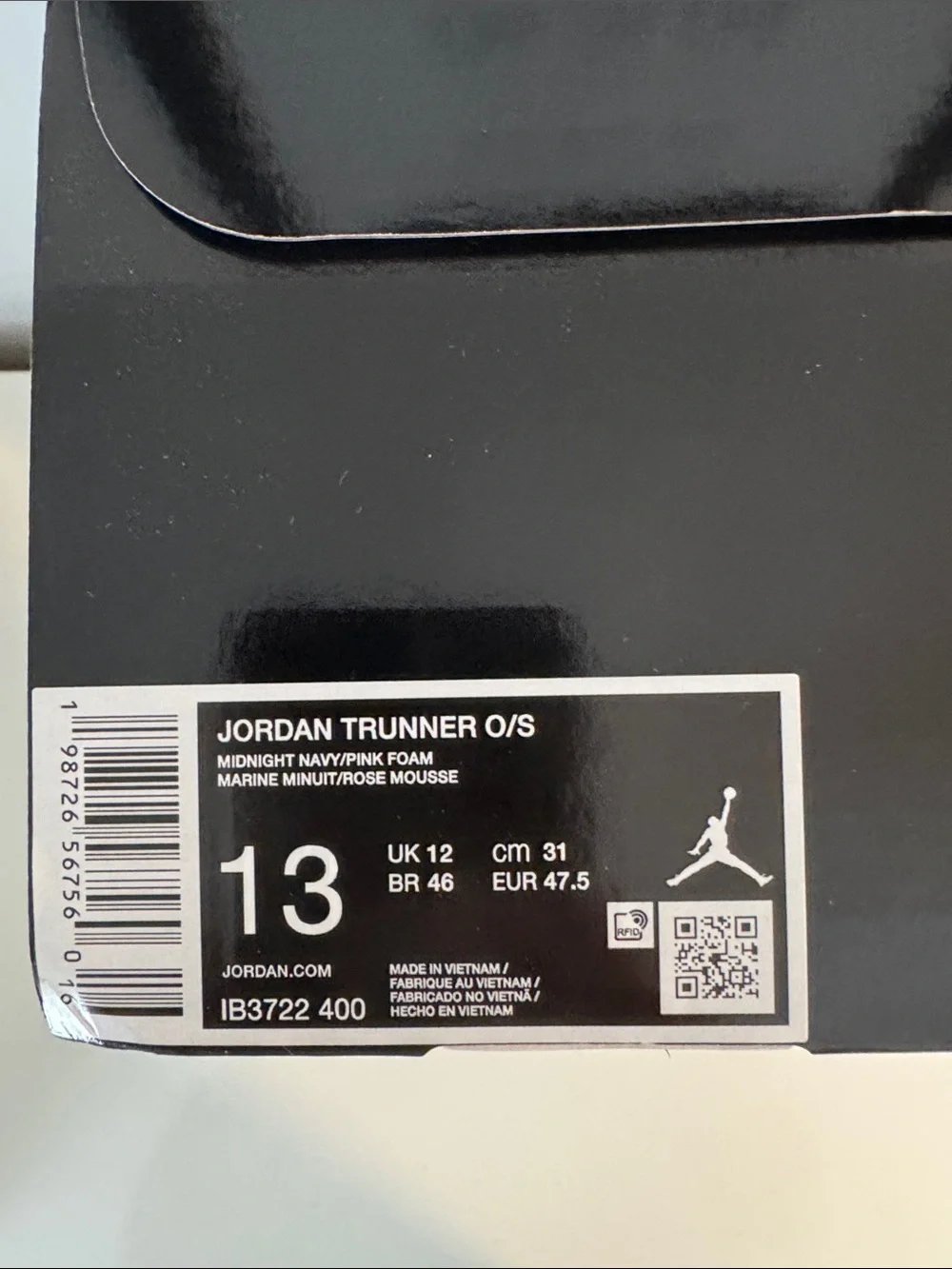 Jordan new box