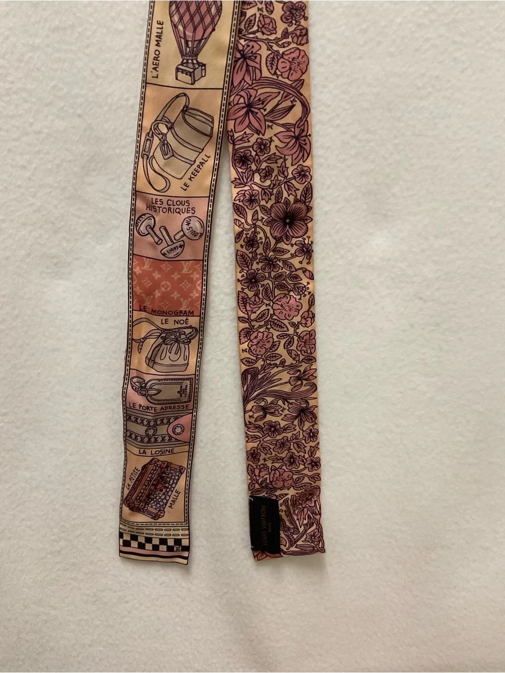 Louis Vuitton slim silk