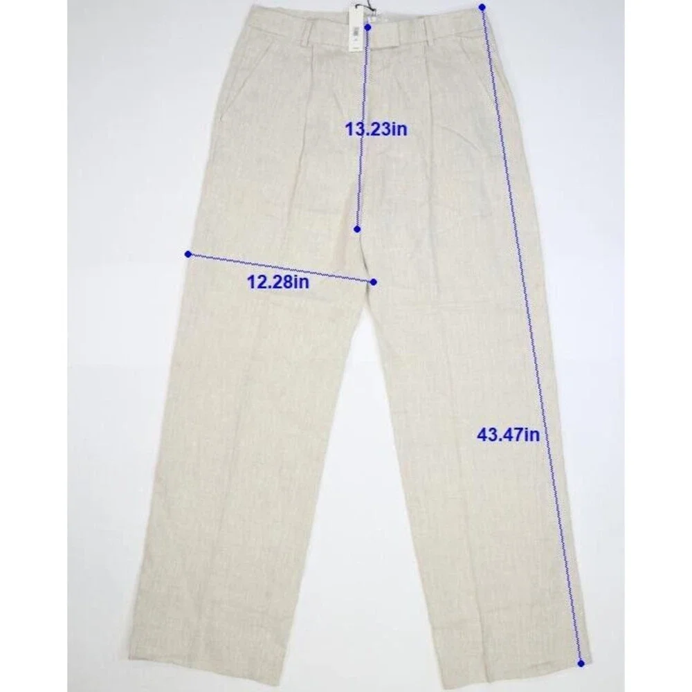 Banana Republic pleats length