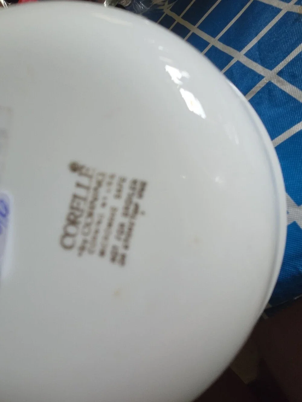 Corelle bowls clean