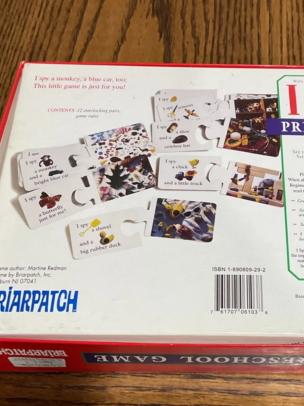 Milton Bradley spy preschool