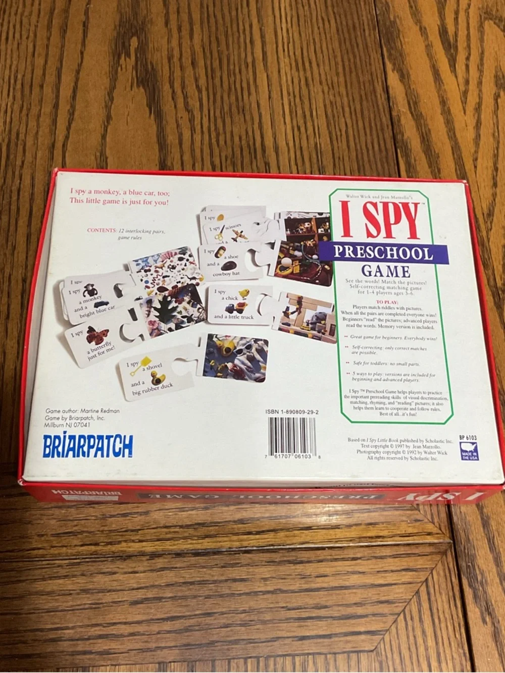 Milton Bradley spy preschool