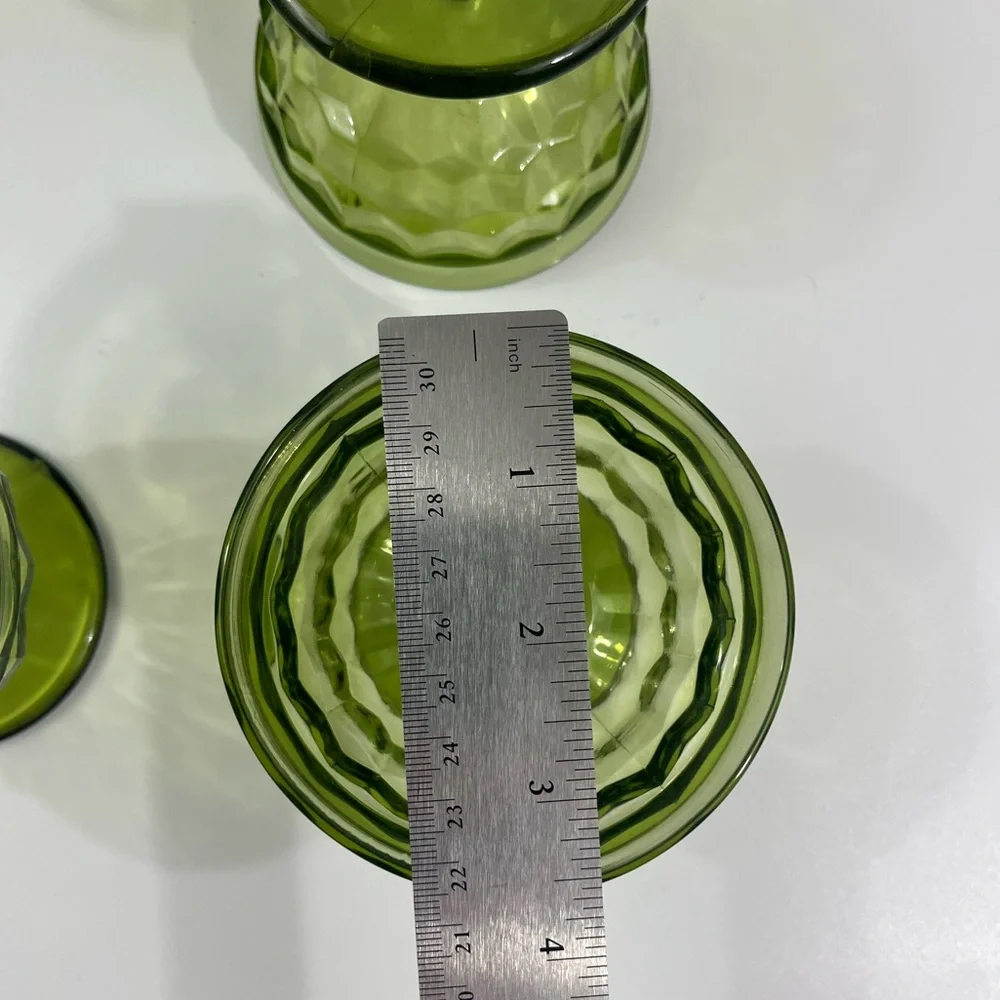 Indiana Glass set six