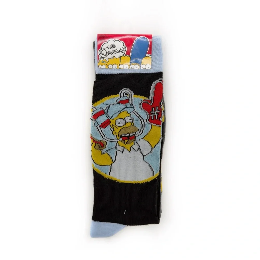 Simpsons crew socks