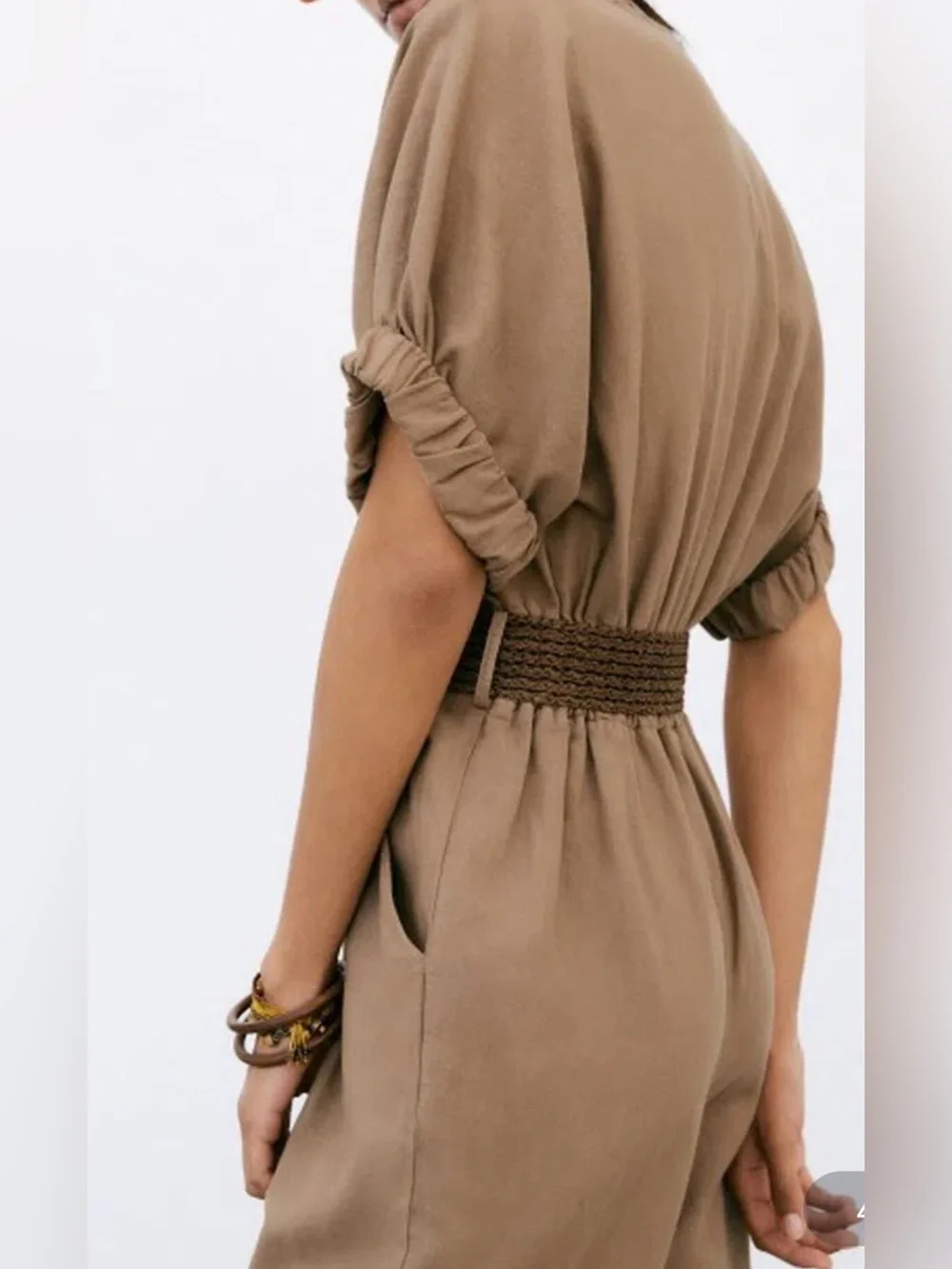 Zara belted linen