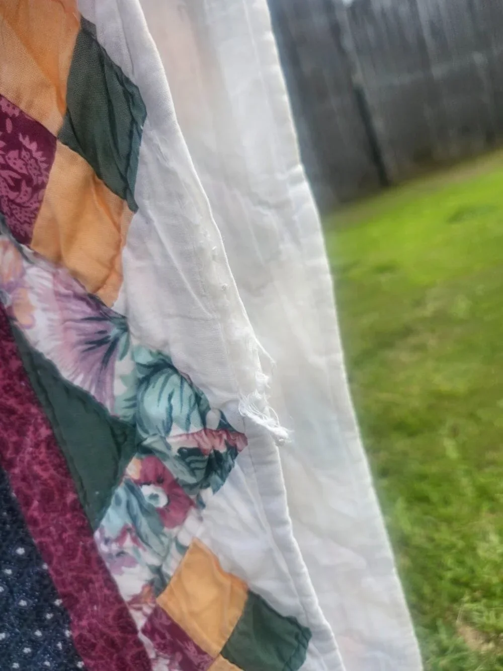 Vintage quilt size 96
