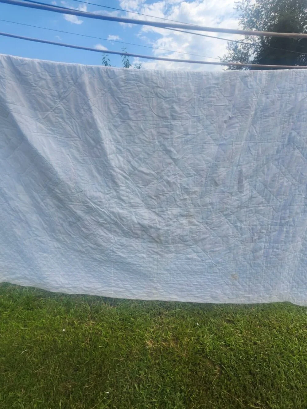 Vintage quilt size 96