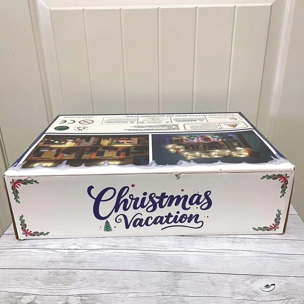 Christmas Building Block Set 1958 Pcs Holiday House RV Wagon NEW NIB