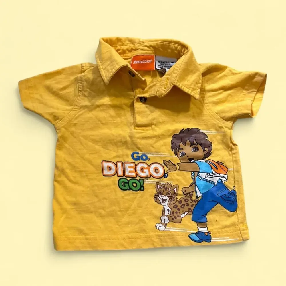 Nostalgic vintage yellow go diego