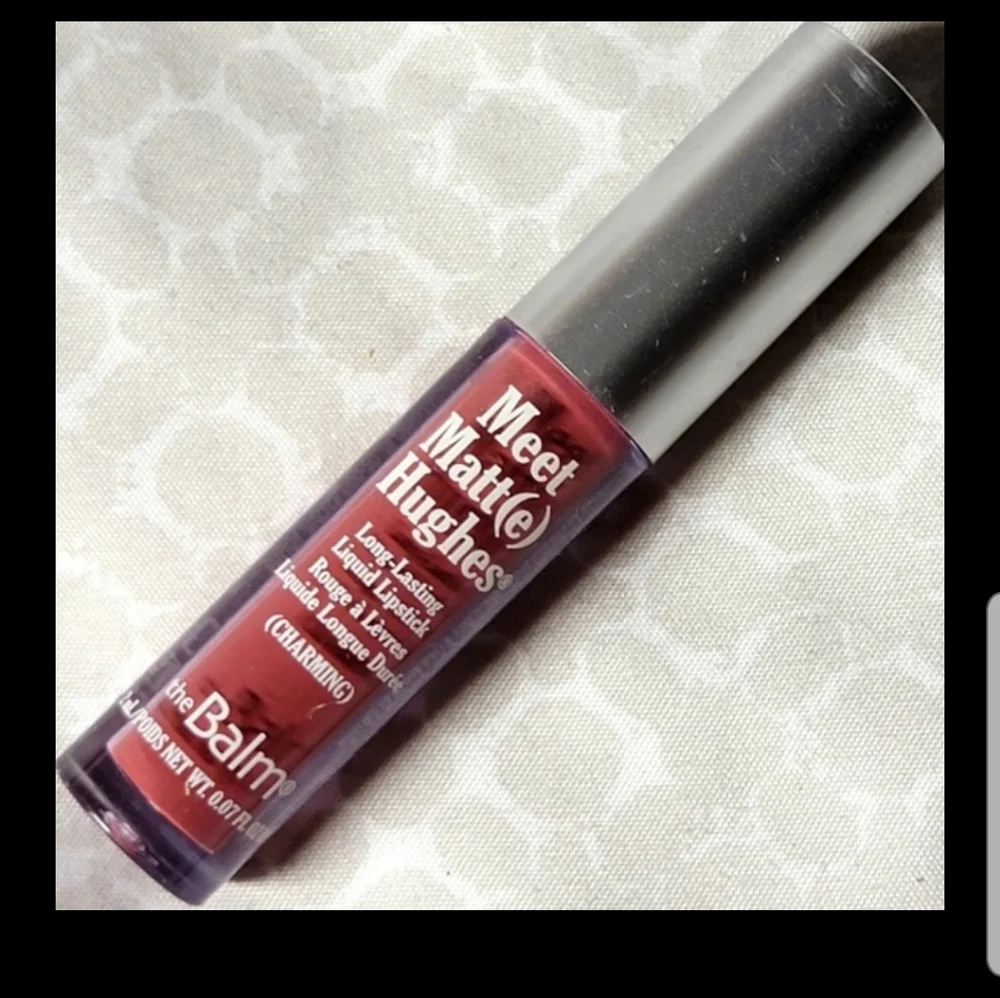 4/25 bundle item. the balm Meet Matt(e) Hughes Lipstick In Charming