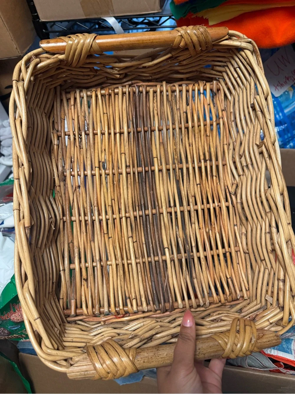 N/A handwoven rattan