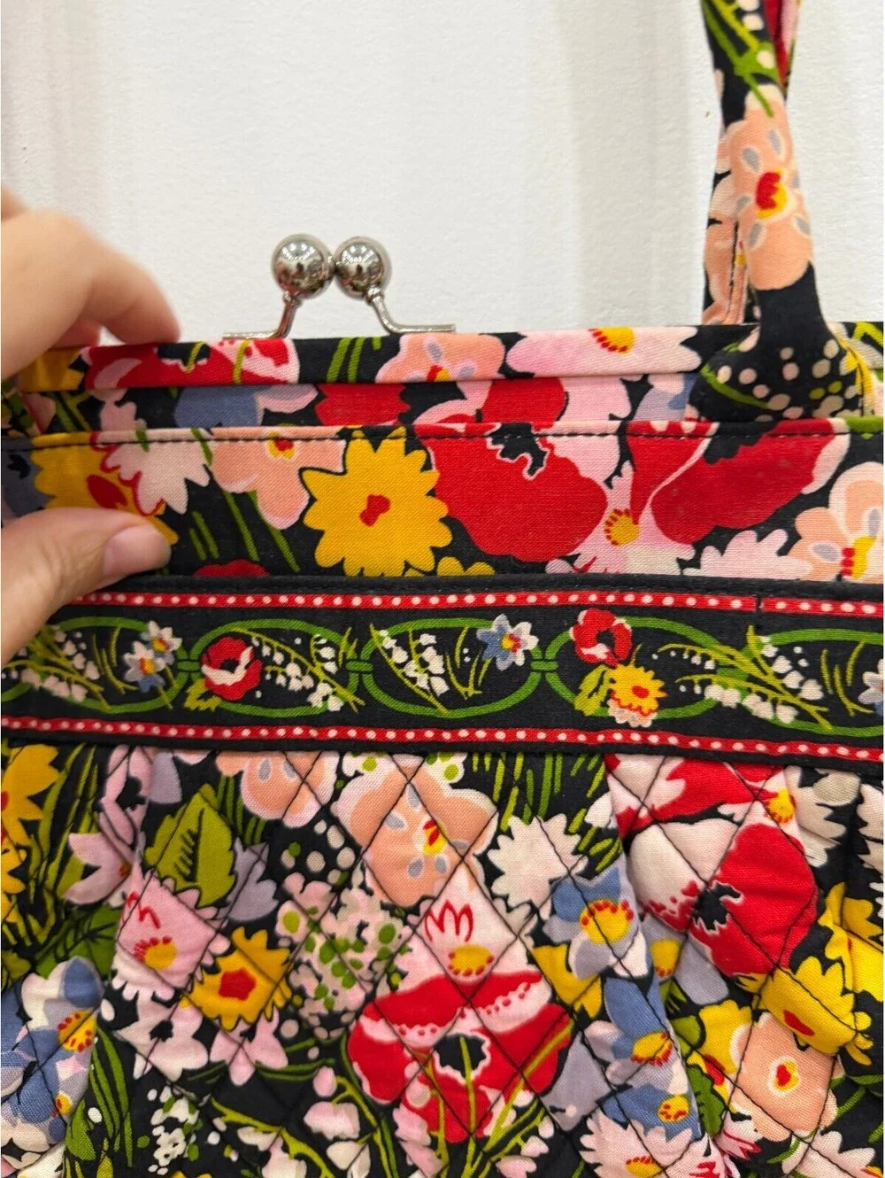 Vera Bradley interior your closure
