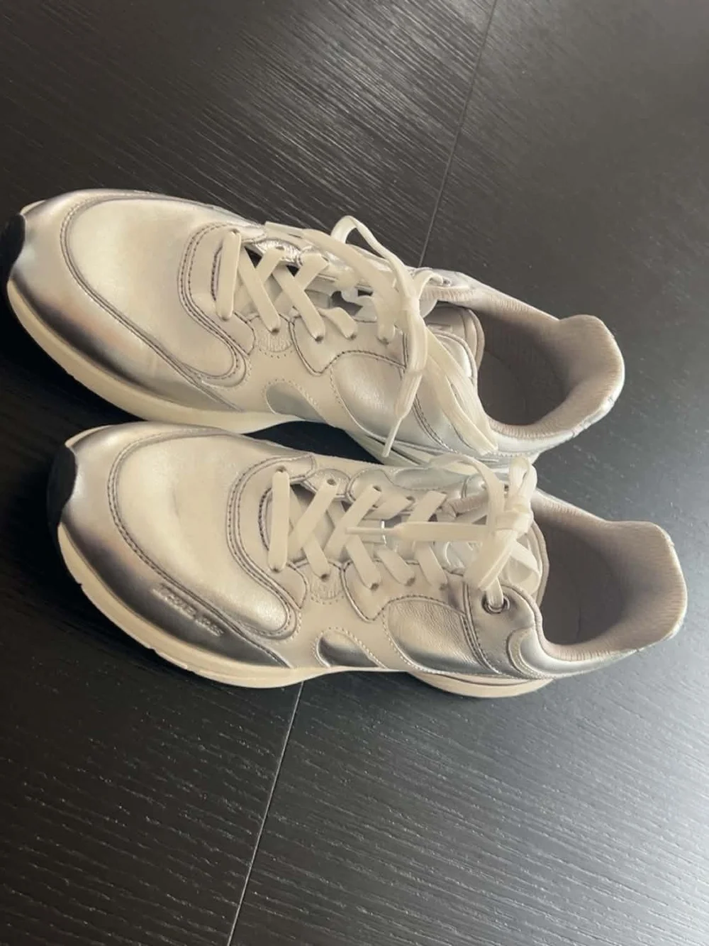 Michael Kors silver metallic