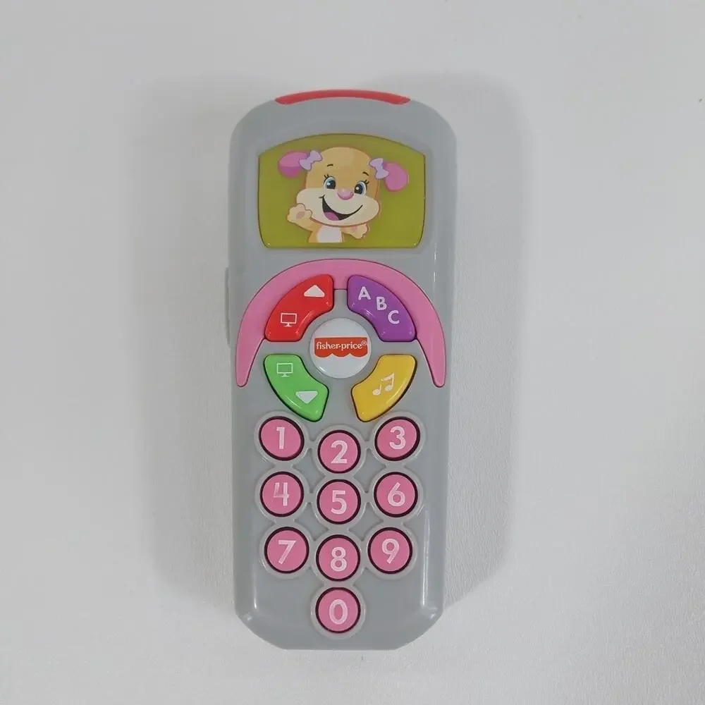 Pink Girl Fisher-Price Puppy's Remote Laugh & Learn Songs,‎ Sounds Toddler Toy