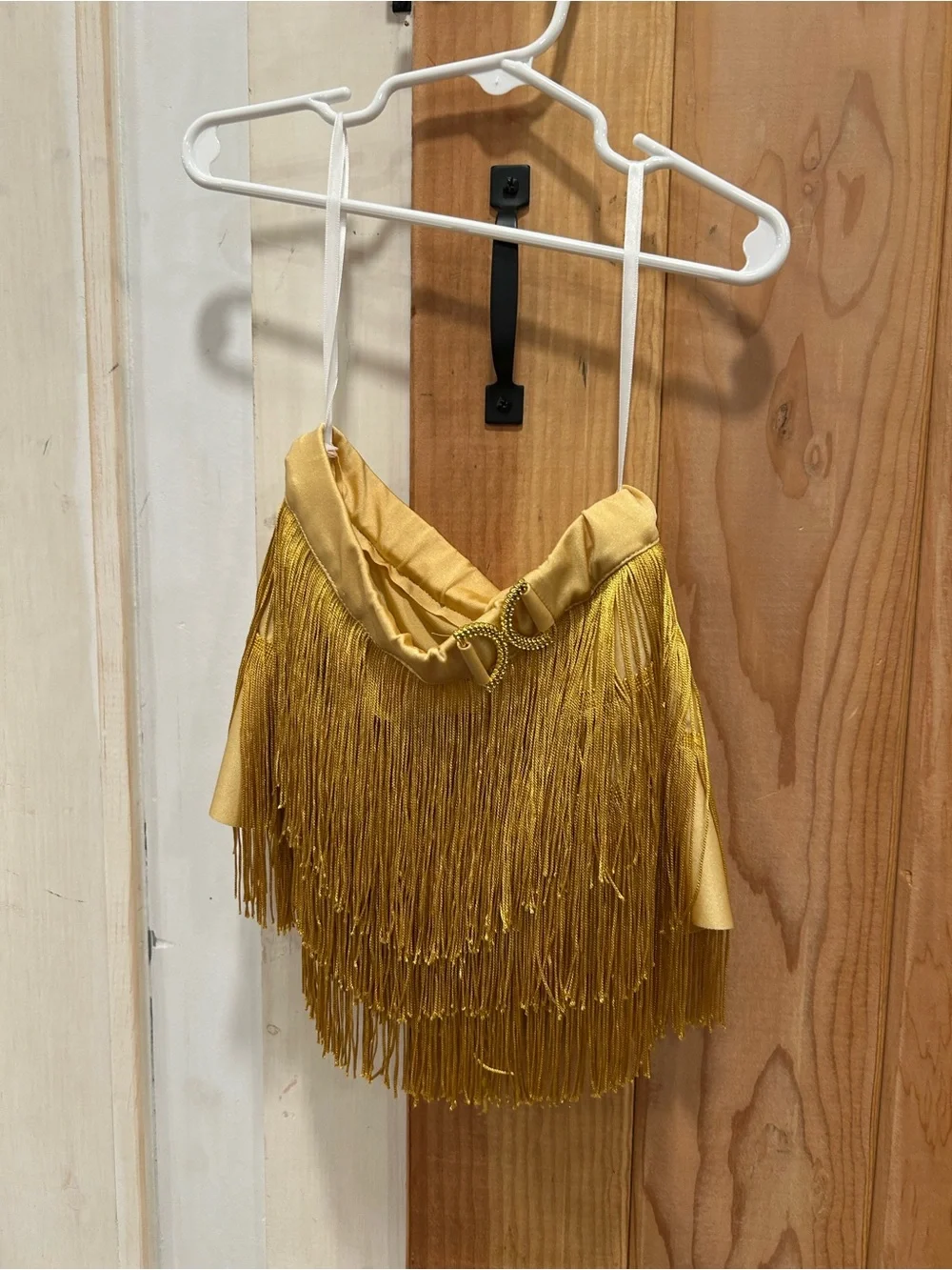 Weissman sparkly halter
