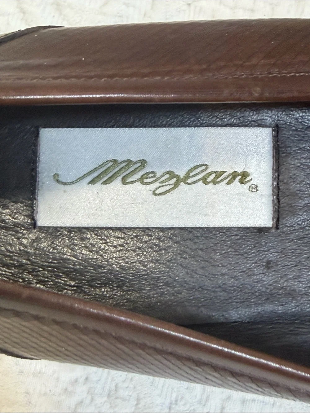 Mezlan brown leather