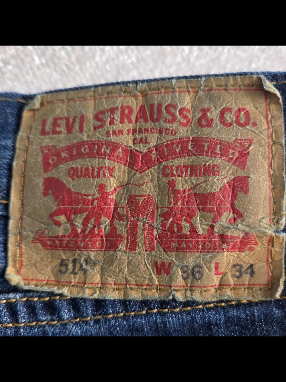 Levis classic wash good