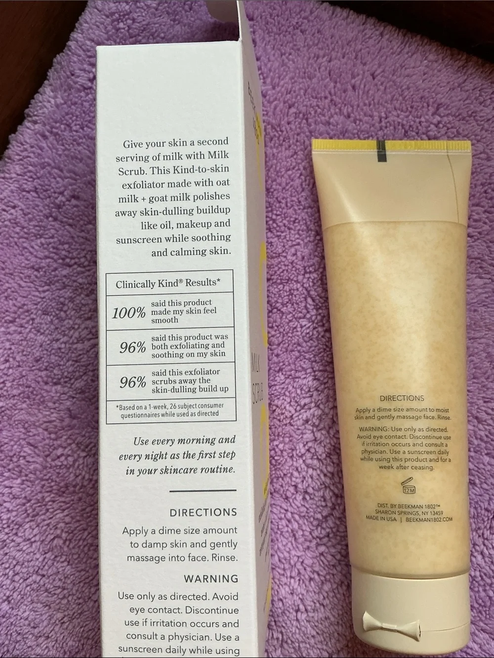 Beekman 1802 unopened polish beekman