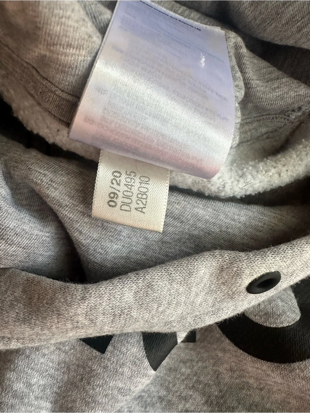 adidas grey hoodie