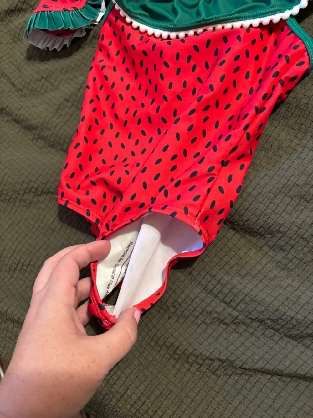 NWOT Toddler Watermelon Swimsuit