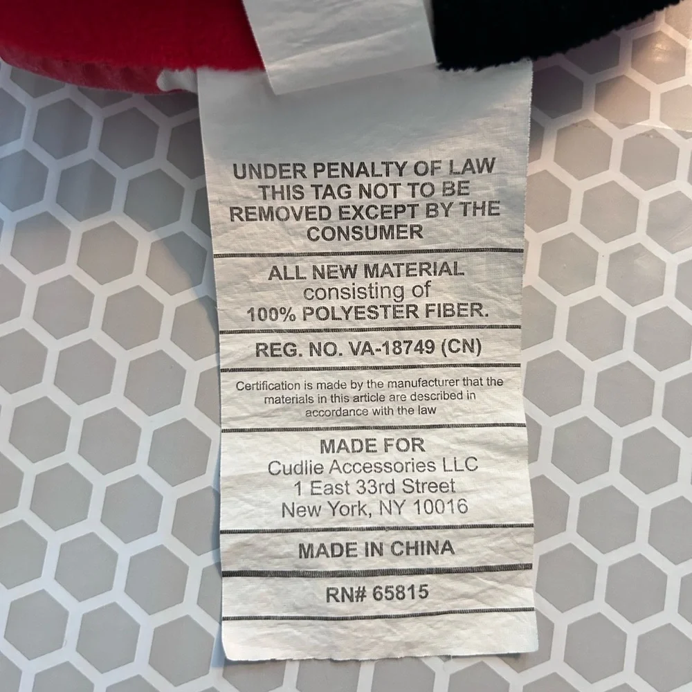 Disney plush shaped